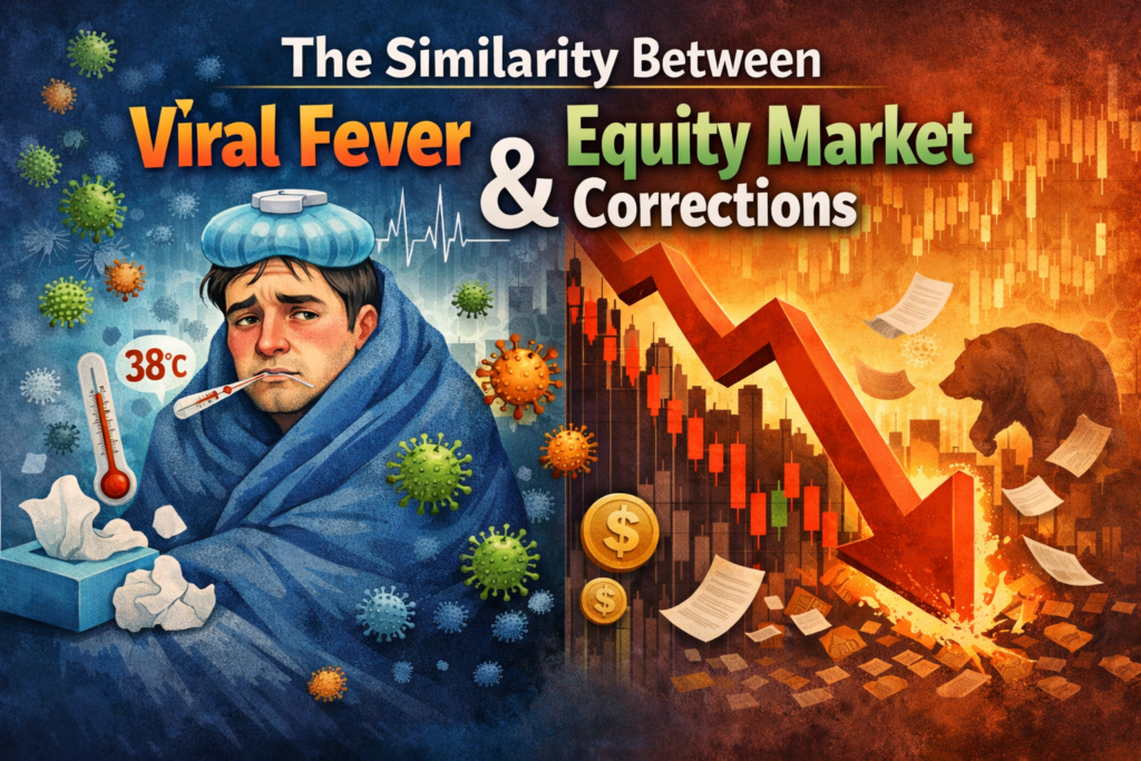 🤒📉 The Similarity Between Viral Fever & Equity Market Corrections